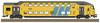 TRIX H0 23279 H0 double-decker control wagon of NS Type DDM2/3-BVK, 2nd class