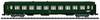 MiniTrix 18428 N Express train wagon "Nice - Paris" of SNCF 2nd class B10
