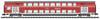 MiniTrix 18056 N Double deck wagon of DB-AG 2nd class, DBZ