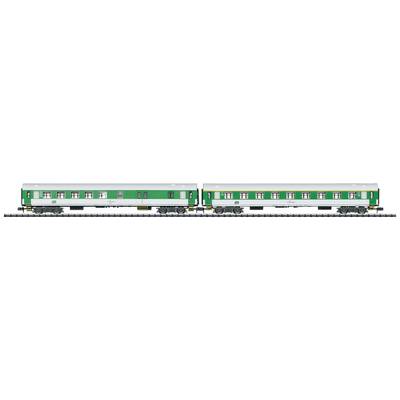 MiniTrix 15695 N 2er set passenger car of CD 2nd class type Y-B/70, 1st class-0
