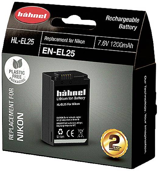Hähnel Fototechnik HL-EL25 Camera battery replaces original battery (camera) EN-EL25 7.6 V 1200 mAh-1