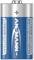 A blue lithium battery with the inscription 'Lithium Battery'. The brand is vertically centred.