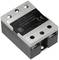 A solid-state relay with a capacity of 10A at 24-480V AC and 3-32V DC control range. It has a CE mark.