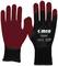 Two red and black winter gloves by Cimco with the inscription 'Winter Soft Size M', suitable for cold conditions.