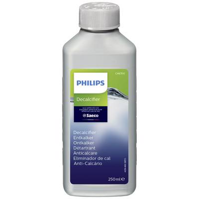 Bottle with 'Philips Descaler' print, 250 ml, for coffee machine descaling.
