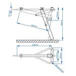 Extractor support 500 kg