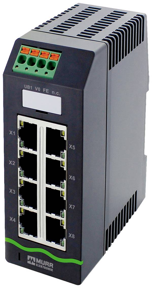 Murrelektronik 58812 Xelity 8TX Network RJ45 switch 8 ports 10 / 100 MBit/s