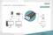 Diagram shows the connection possibilities of a USB Type-C adapter with computer, notebook, smartphone, tablet and car charger.