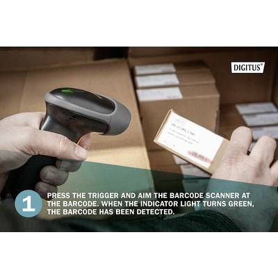 Digitus DA-81002 Lecteur De Code-barres 2D Filaire 1D, 2D LED Noir Scanner A Main Avec Pied Usb A 2528901 Digitus DA-81002 Lecteur De Code-barres 2D Filaire 1D, 2D LED Noir Scanner A Main Avec Pied Usb A 2528901