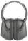 Grey ear defenders with adjustable headband, suitable for noise protection in industrial or noisy environments.