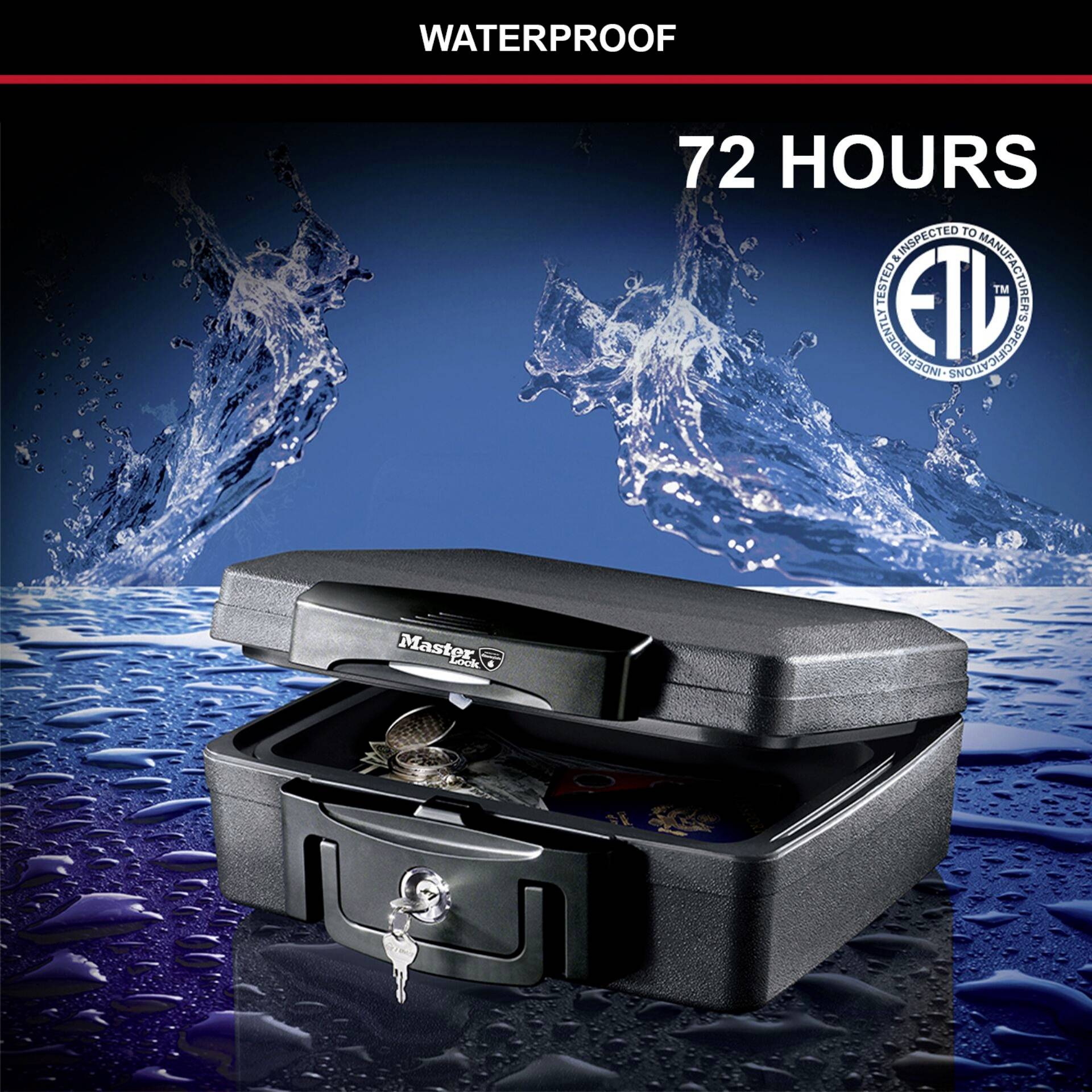 Master Lock P49014 H0100EURHRO Fireproof safe Key-5