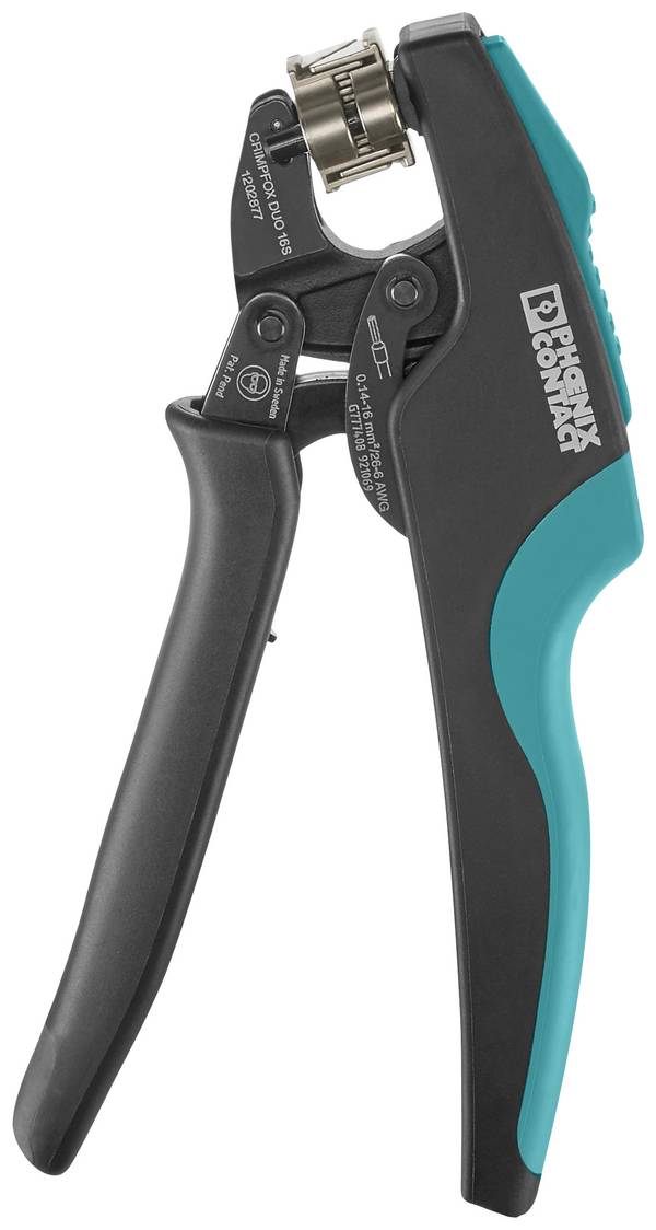 Phoenix Contact CRIMPFOX DUO 16S 1202877 Squeezer Ferrules 0.14 up to 16 mm²