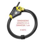 Master Lock adjustable Python locking cable 10mm 8420EURD