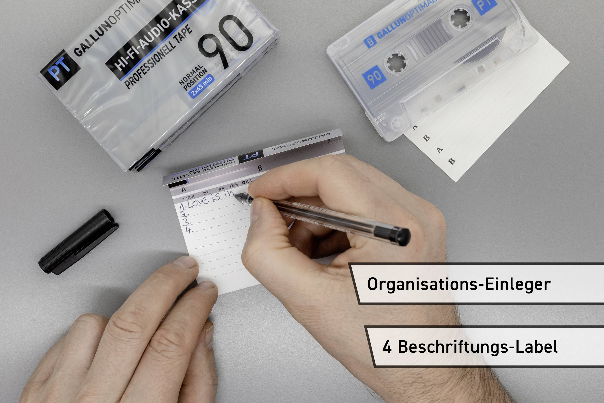 GALLUNOPTIMAL Compact cassette 90 min 5-piece set-5