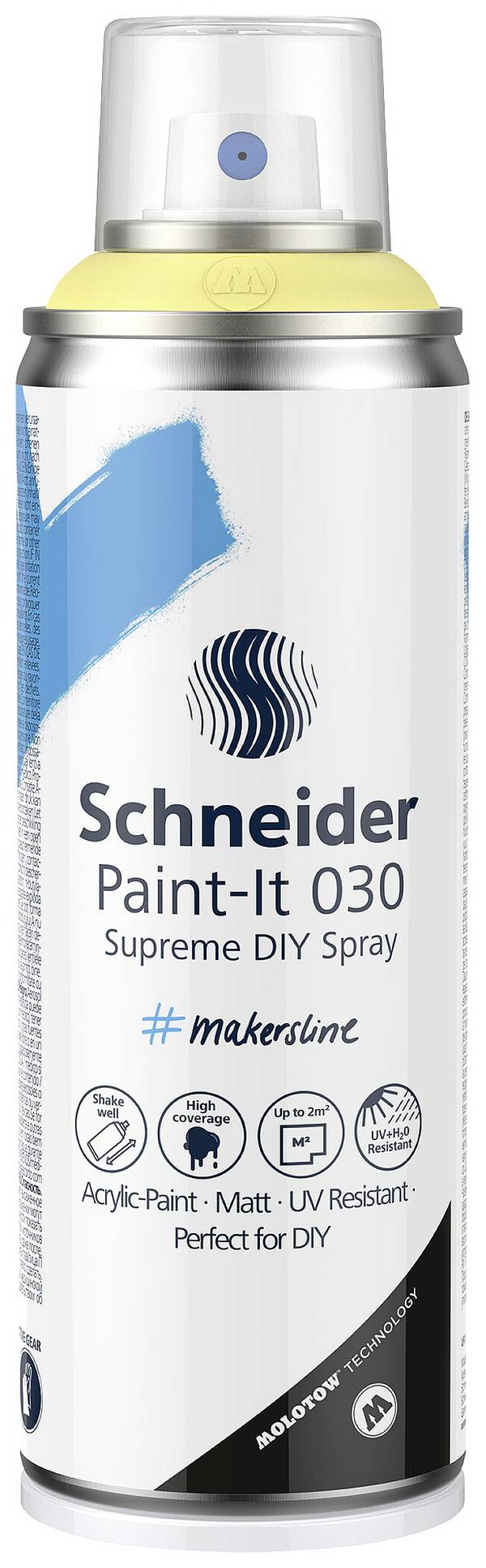 Schneider Schreibgeräte Paint-It 030 ML03050062 Acrylic paint Light yellow 200 ml