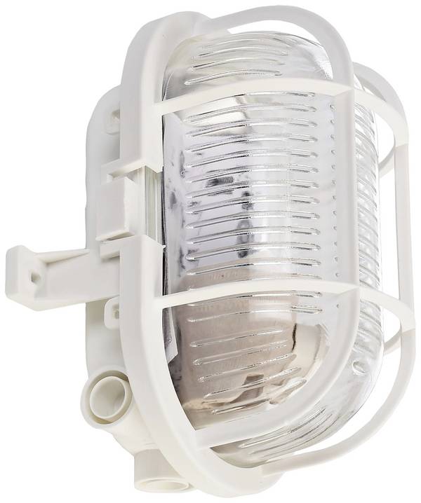 Deko Light Syrma Oval Weiß 401011 Outdoor ceiling light, Outdoor wall light     White