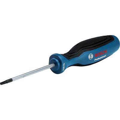 Blue screwdriver with a black handle and 'Bosch Professional' logo. Suitable for DIY and trades work.