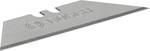 10 spare blades for folding knife (incl. trapezoidal blades, one-hand dispenser, safety transport box)