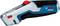 'Cordless drill, Bosch Professional, with blue-black design and red switch, suitable for DIY projects.'