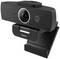 Black webcam with lens in the centre, mountable on screens. Brand name 'Hama' visible.