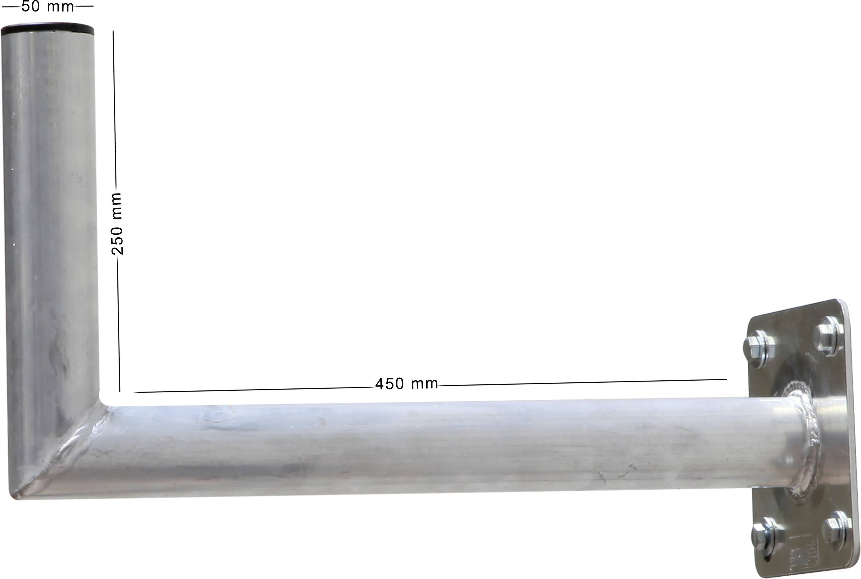 Telestar WH 5 SAT wall mount Projection distance: 45 cm Silver-1