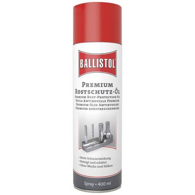 Ballistol Premium Anti-Rust Oil Spray 400 ml, provides lubrication, cleans and protects, without wax and silicone.