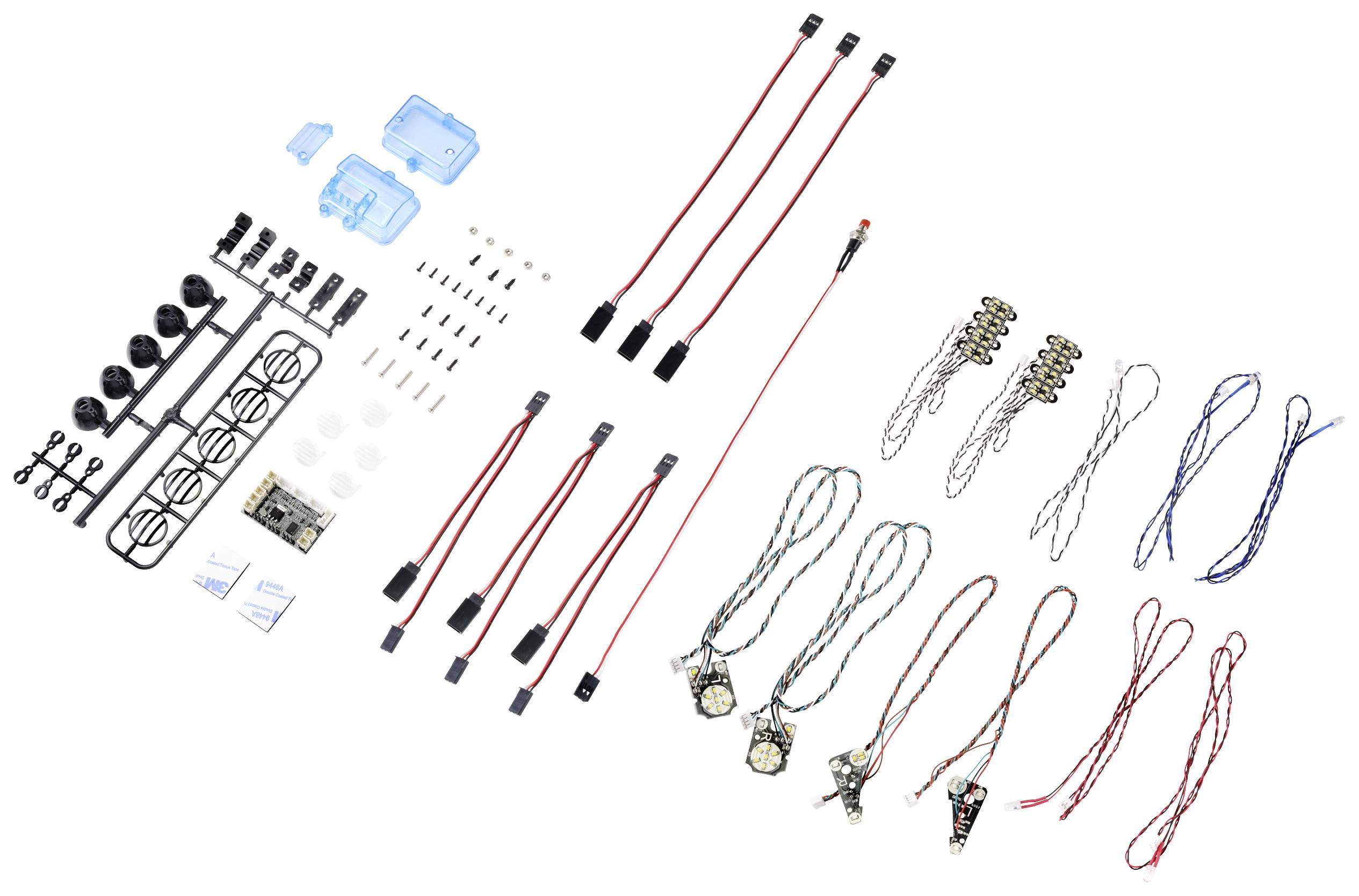 Image of Reely LED lighting 4.8 - 5.5 V fuer Traxxas TRX-4 Crawler RE-7600848