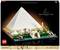 Lego Set of the 'Great Pyramid of Giza', depicting the pyramid with its surroundings, including boats and palm trees. Adult model, 1,476 pieces.