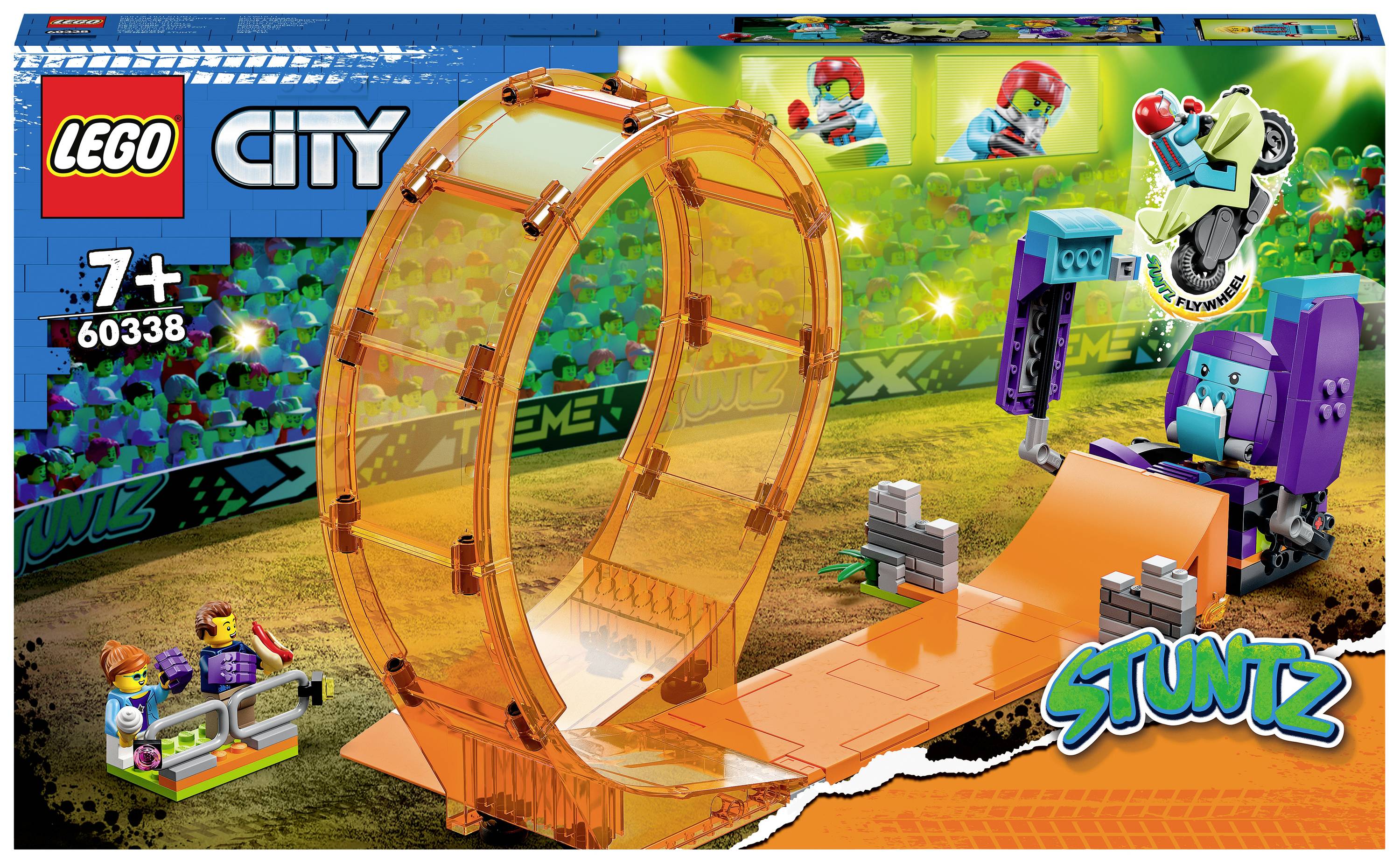 Image of 60338 LEGO® CITY Chimpanzee stunt loop