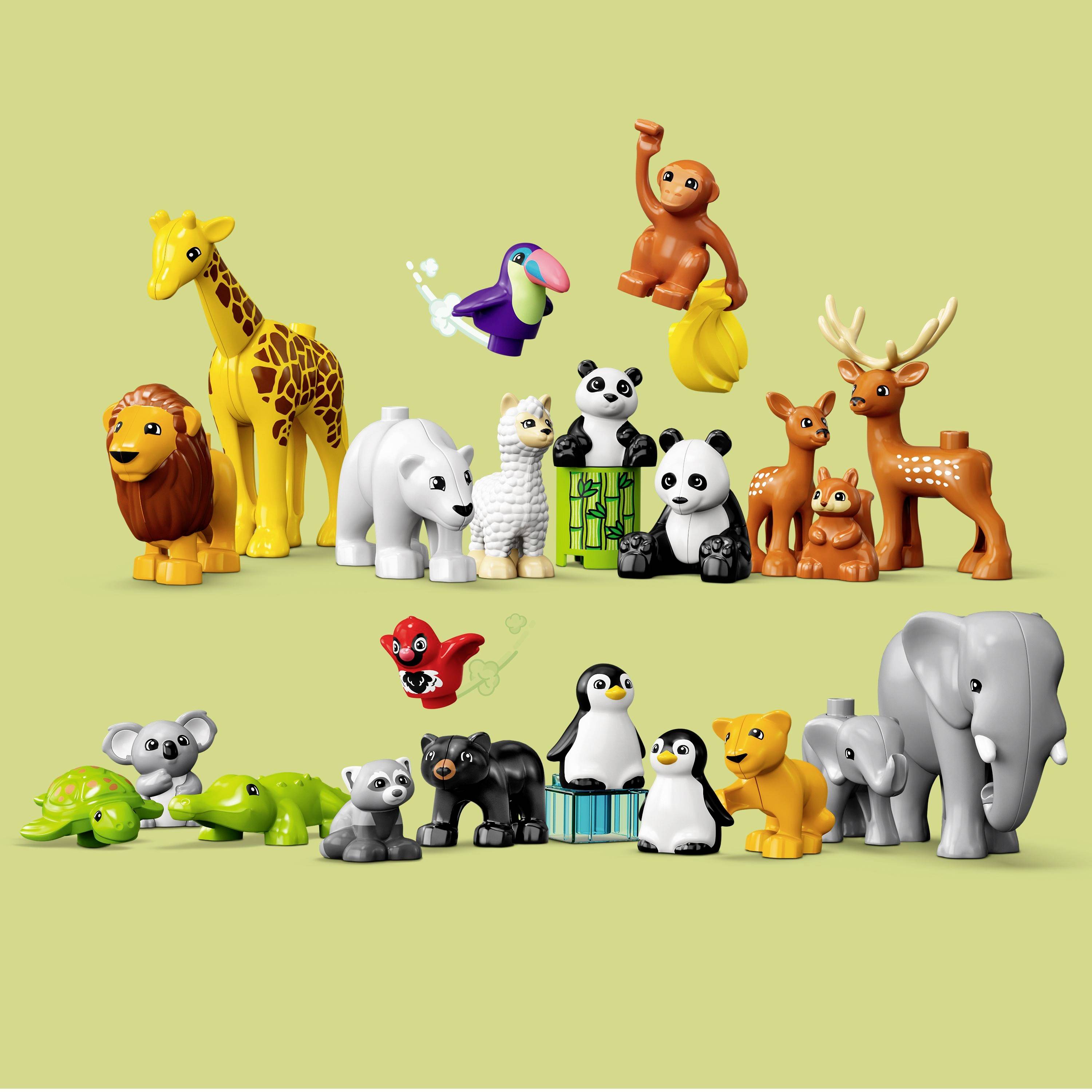 DUPLO Wild hot Animals of The World Toy 10975