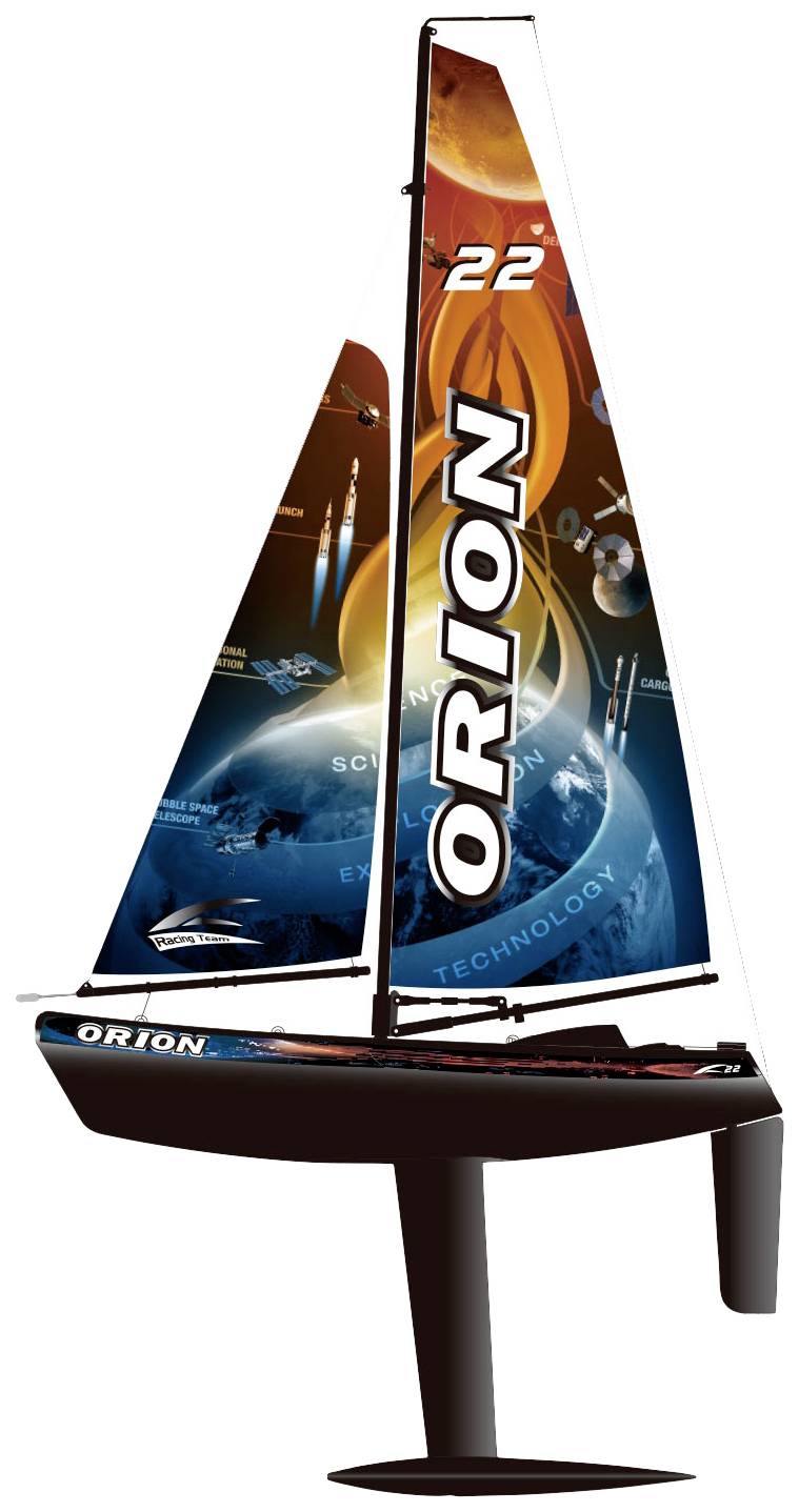 Amewi Orion V2 RC model sailing boat RtR 465 mm-0
