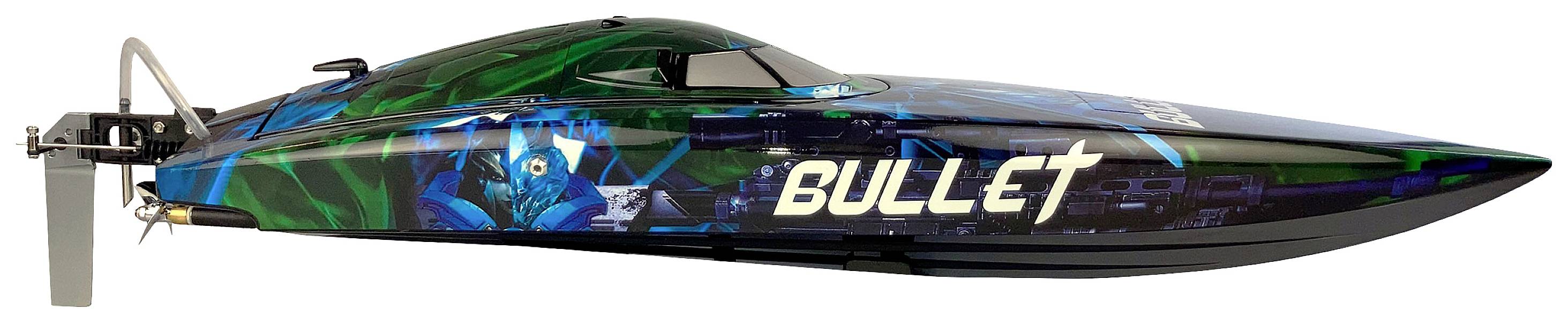 Amewi Bullet V4 RC model speedboat RtR 729 mm-1