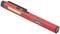 Red pen in the shape of a torch, side LED light, with black clip and '4K5' print.