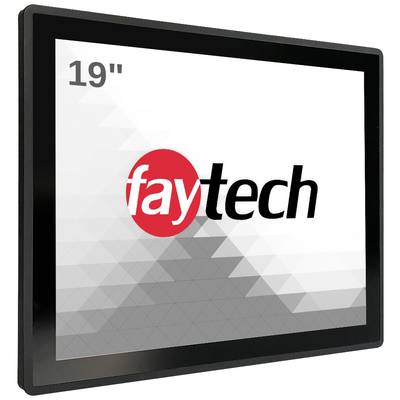 Faytech 1010502313 Touchscreen EEC: F (A - G) 48.3 cm (19 inch) 1280 x 1024 p 5:4 3.5 ms HDMI™, DisplayPort, VGA, Headph-0