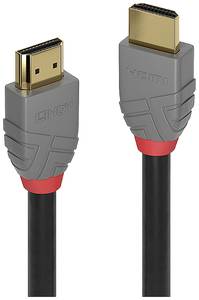 LINDY  Cable HDMI-A plug, HDMI-A plug 0.30 m Black 36960  HDMI cable