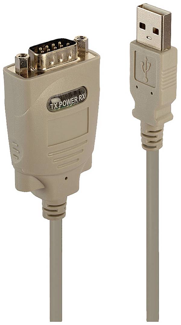 LINDY USB 1.1, Series Converter [1x USB 1.1 connector A - 1x Serial (9-pin)] Adapter 1.00 m