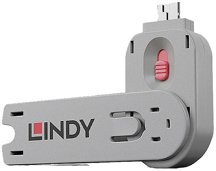 Image of LINDY USB-A socket key 40620 Pink 40620