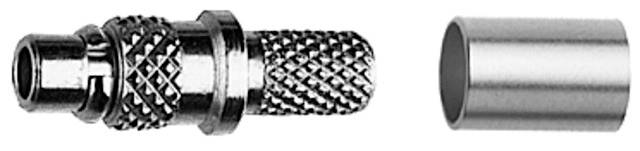 Telegaertner 100025101 100025101 MMCX connector Plug, straight 50 Ω 1 pc(s)