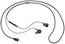 Samsung EO-IC100BBEGEU In-ear headphones Corded (1075100) Stereo Black Volume control, Microphone mute
