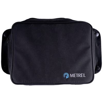 Black bag with the blue 'METREL' logo in the bottom right corner.