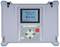 A digital measuring instrument for measuring resistances, model 'MicroOhm 10A MI 3250' by Metrel, with a display and operating buttons.