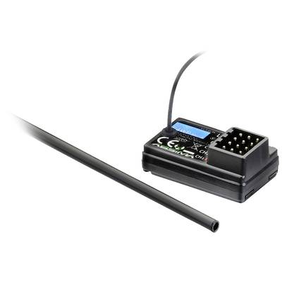 Electronic device with antenna and multiple connection terminals, commonly used in remote control systems.