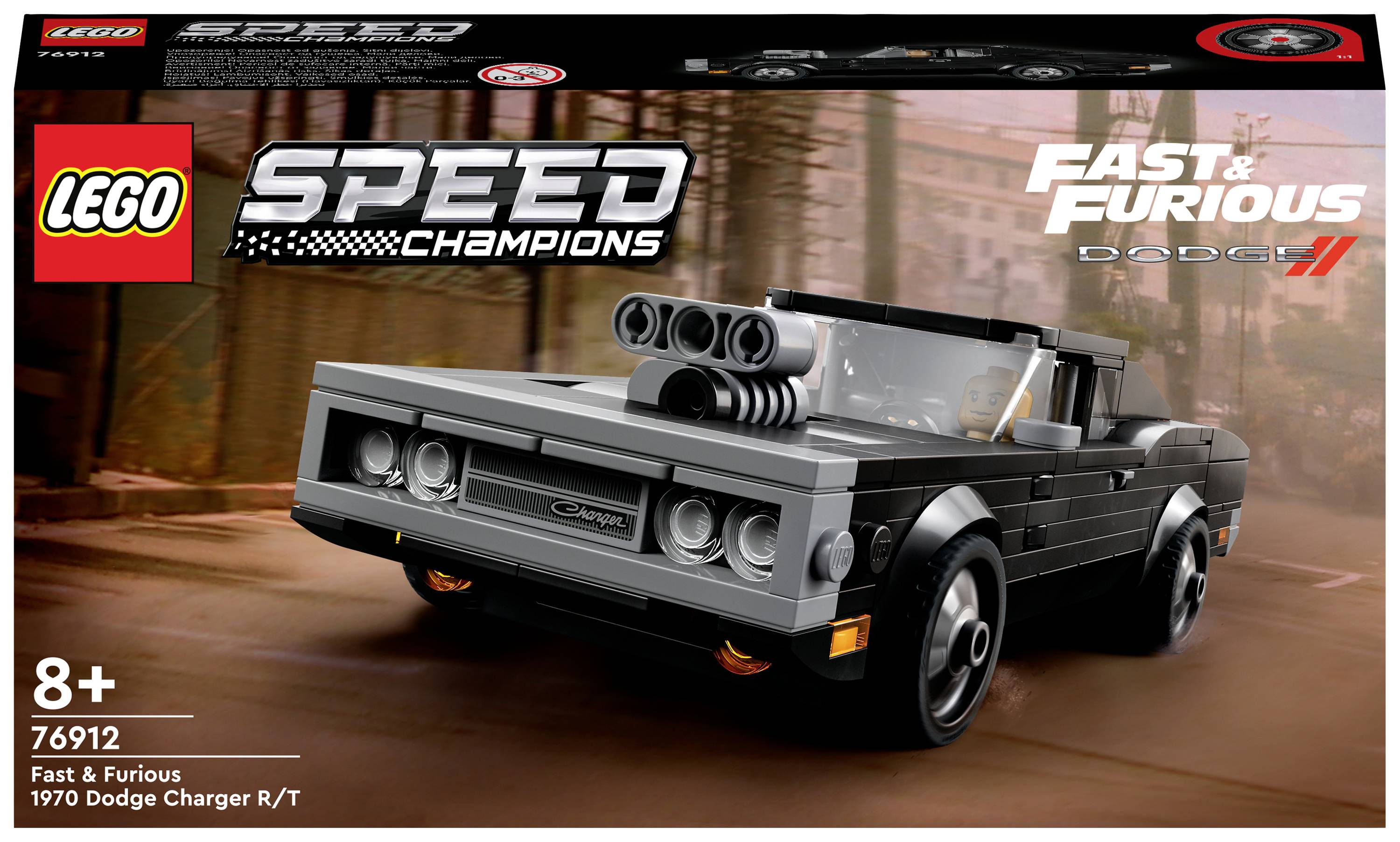 LEGO Speed Champions Fast Furious 1970 Dodge Charger R/T, 49 OFF