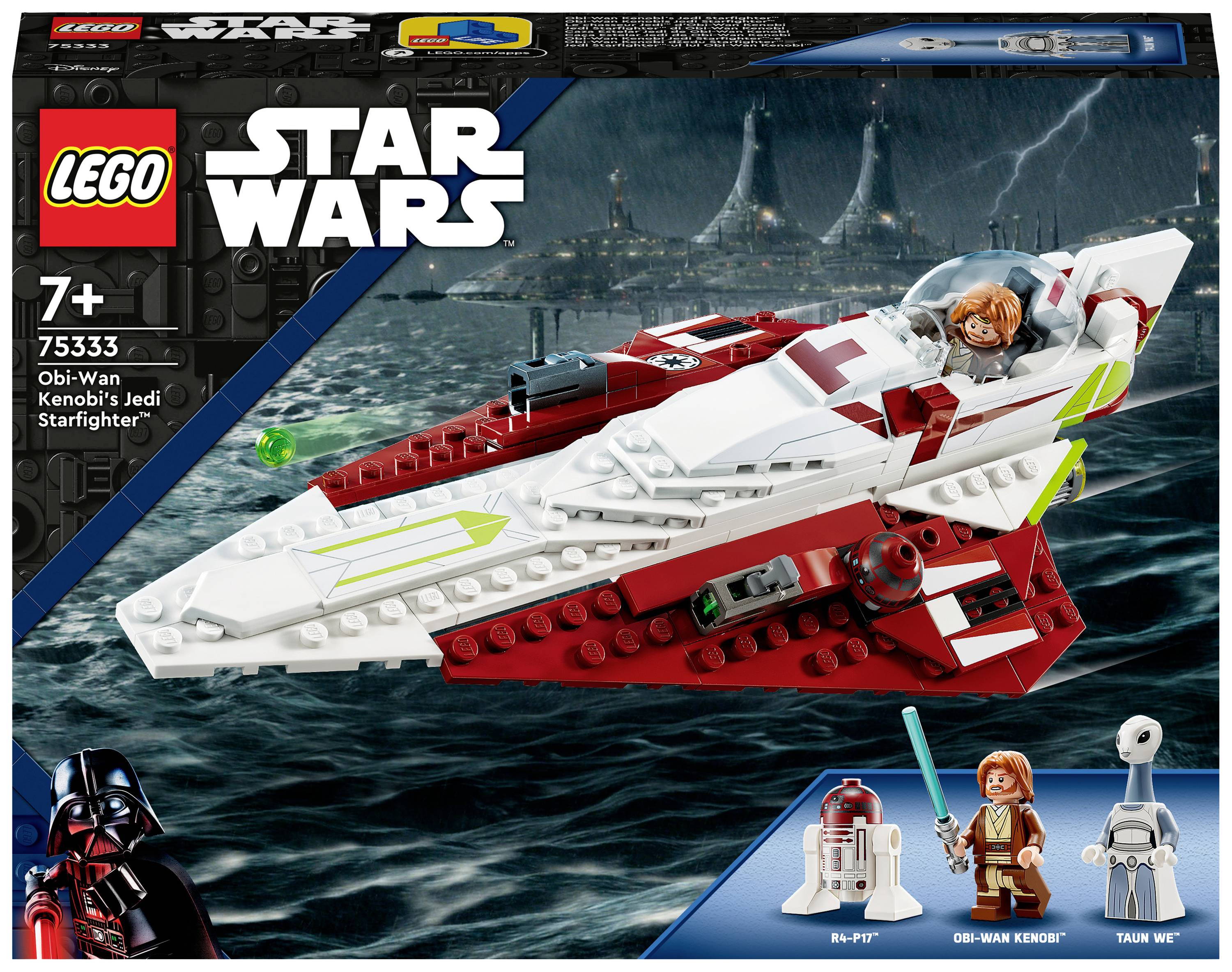 Image of 75333 LEGO® STAR WARS™ OBI-WAN Kenobis Jedi Starfighter™