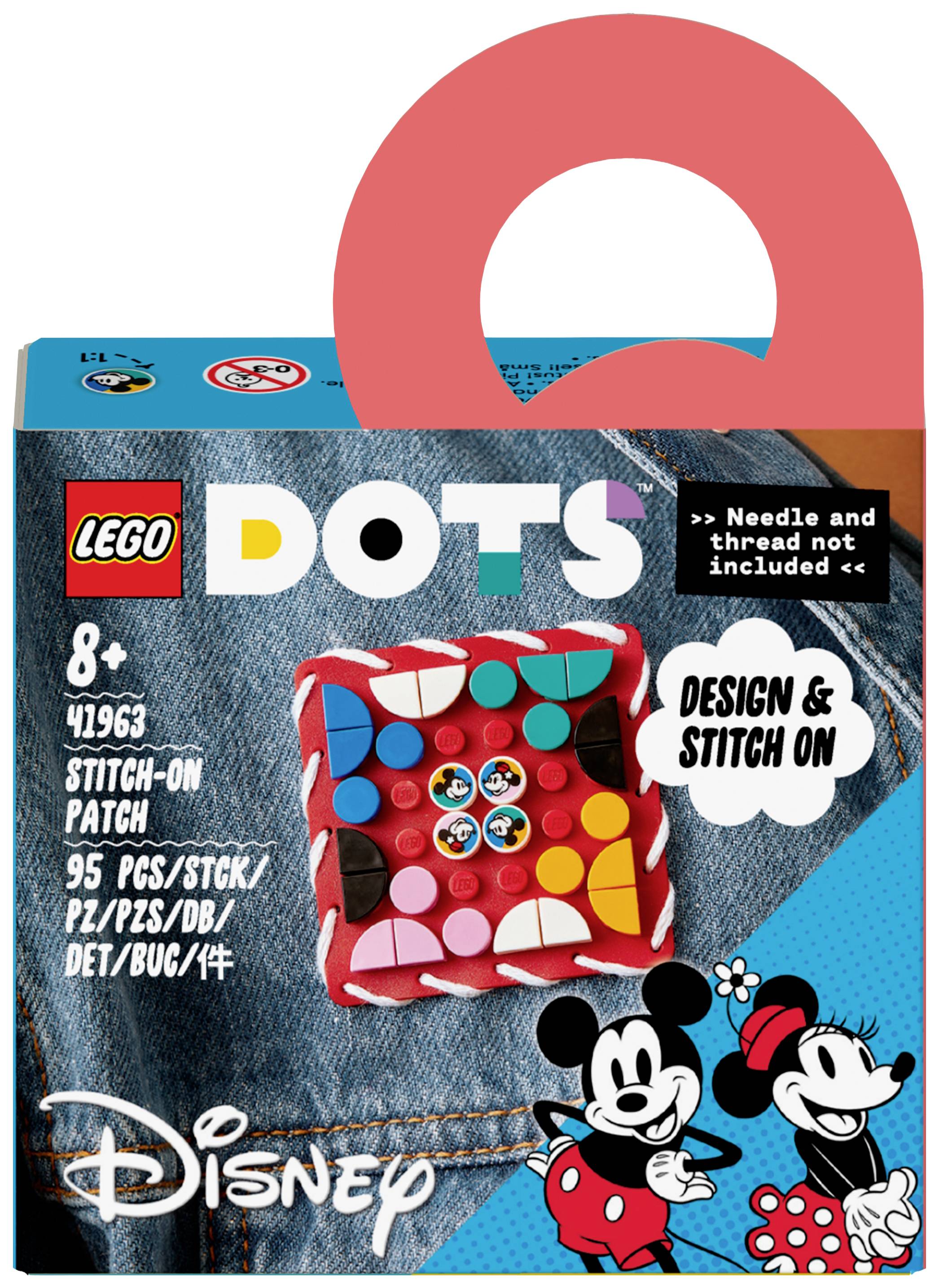 Image of LEGO® DOTS 41963 Mickey and Minnie Creative Patch
