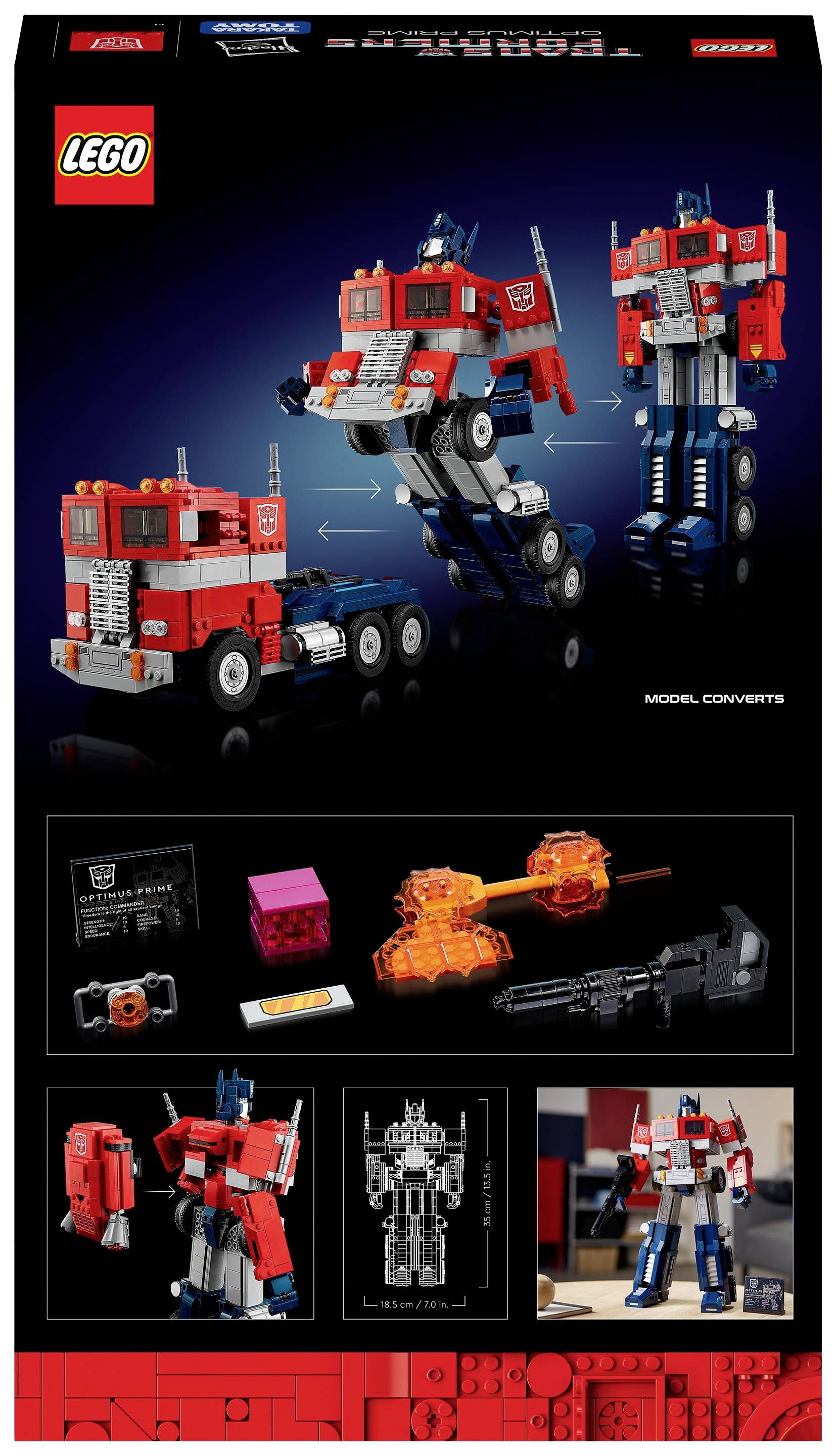 ® Icons: Transformers - Optimus popular Prime