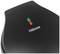 A black kitchen appliance by Tristar with a green and red light for operation indication on its surface.