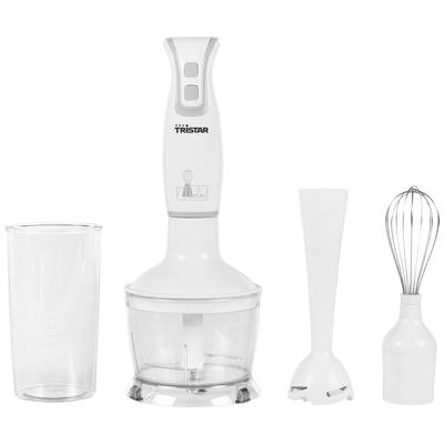 Image of Tristar MX-4801 Hand-held blender 250 W with mixing jar, with blender attachment White