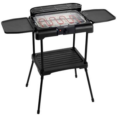 Image of Princess 112250 Electric Free-standing barbecue with base Black