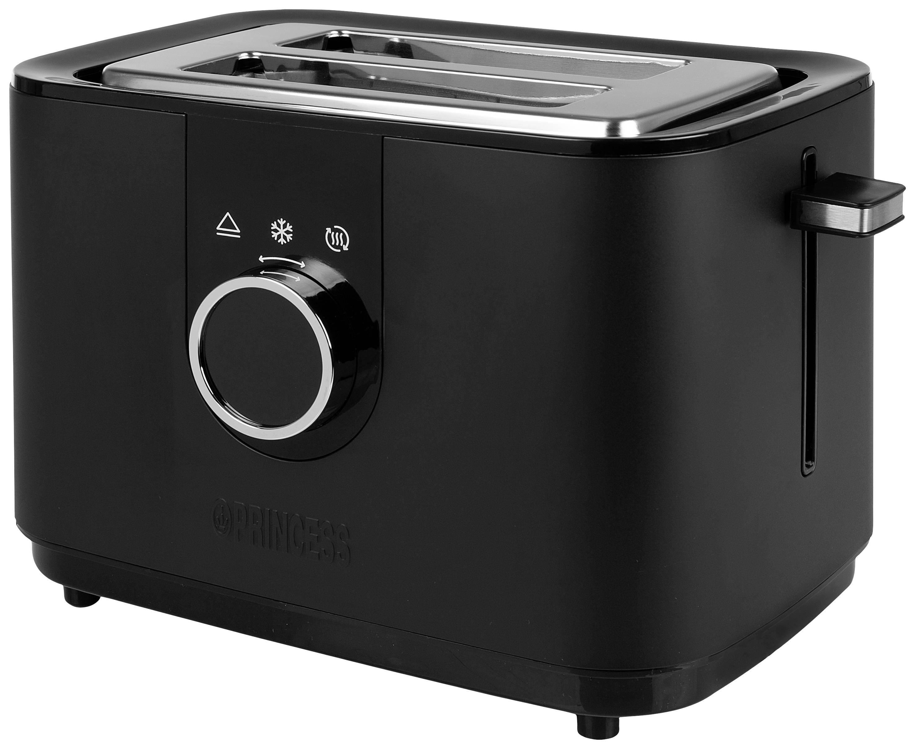 Image of Princess 142360 Toaster with home baking attachment Black